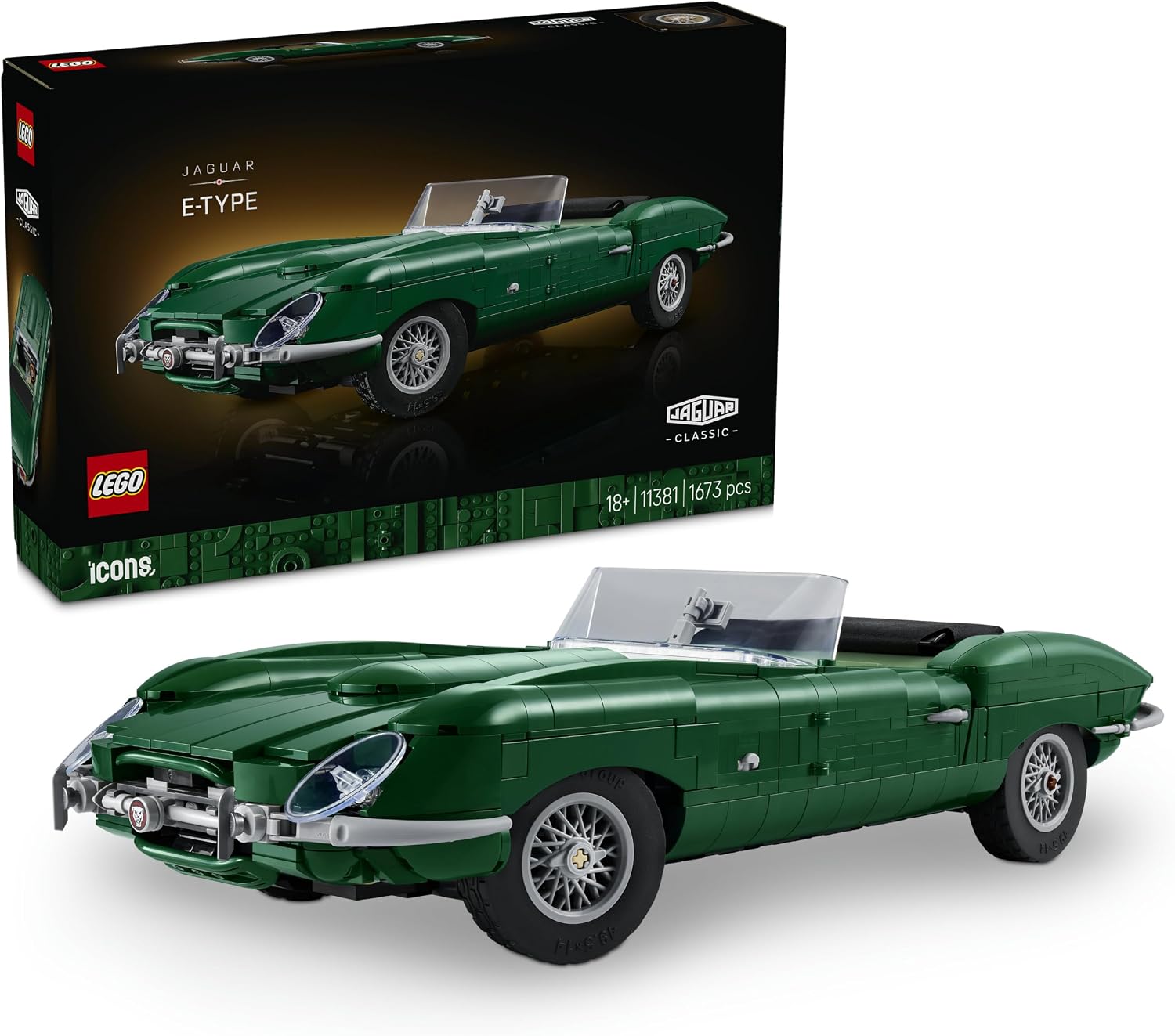 LEGO Icons Jaguar E-Type 11381